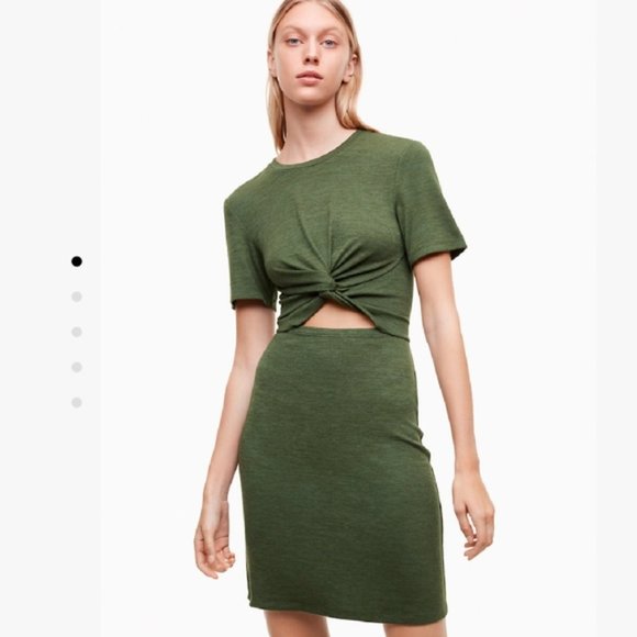 Wilfred Dresses & Skirts - 🥂HP🥂 Wilfred Free Cut-Out Twist Dress - Black